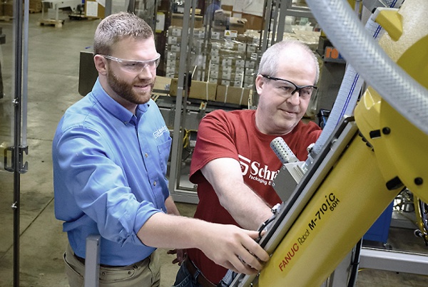 service with palletizer