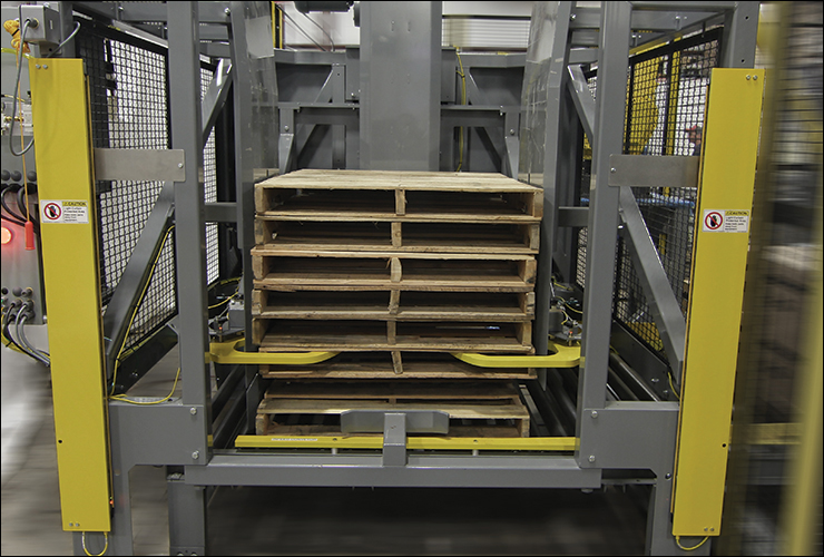 Pallet Dispenser Schneider Packaging Equipment
